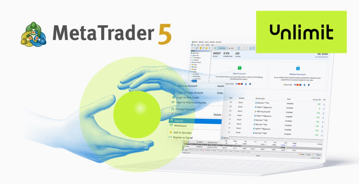 MetaTrader5下载_MT5下载_下载中心入口：MetaTrader 5内置支付功能添加新提供商 - Unlimit（封面配图）